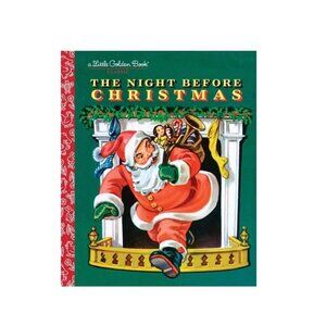 The Night Before Christmas - (Little Golden Book) by Clement C Moore (Hardcover)